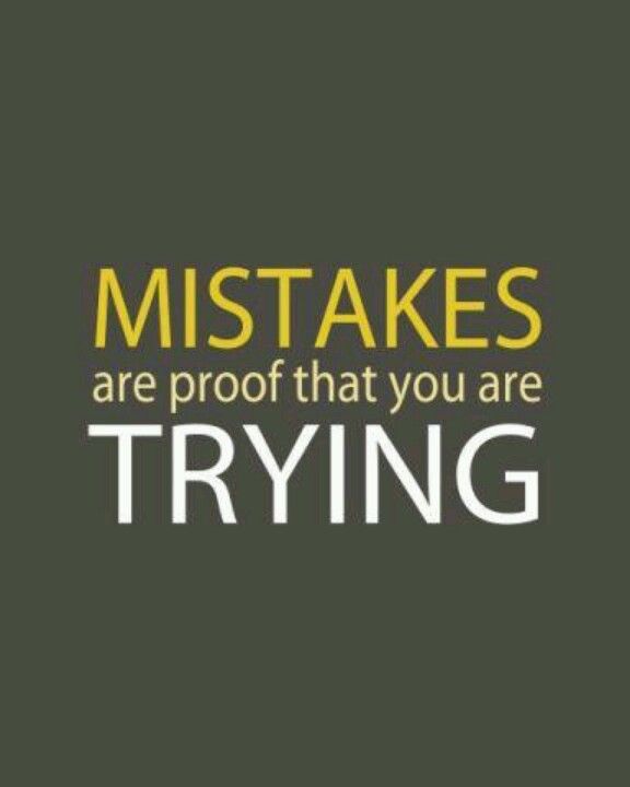 Mistakes