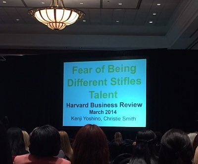 Fear of being different stifles talent, harvard business review