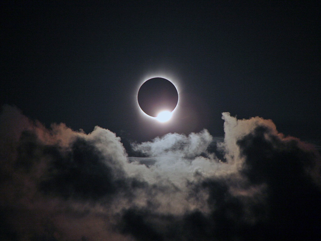 Eclipse clouds