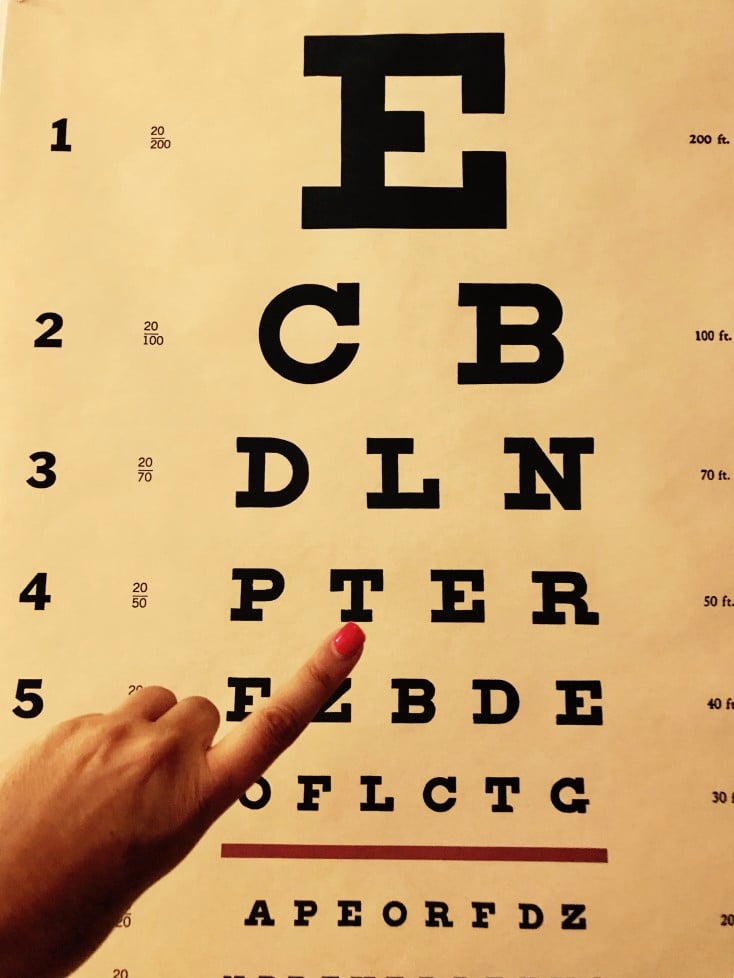 eye test